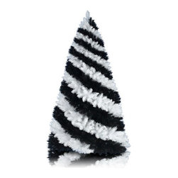 Zebra Striped Christmas Tree - Christmas Trees
