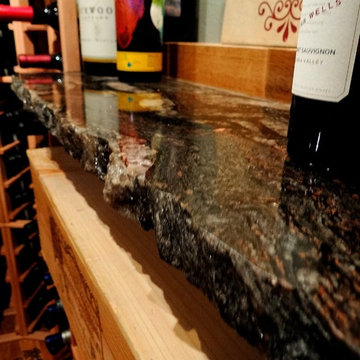 Lower Level Remodel with Wine Cellar in Wauwatosa