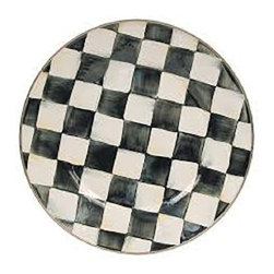 AJ-Home - MacKenzie-Childs Enamelware Courtly Check Dinner Plate - Dinner Plates