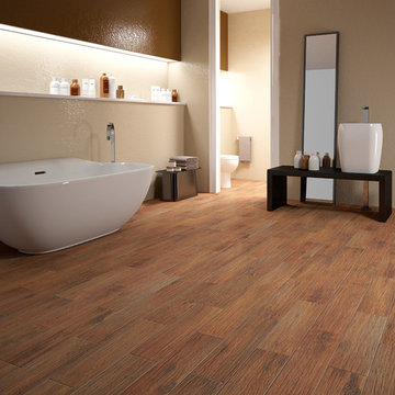 Wood Look Tile for kitchen , entry , den , possibilities are endless