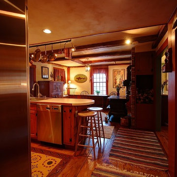A Stunning Restored 1795 Twin Chimney Colonial