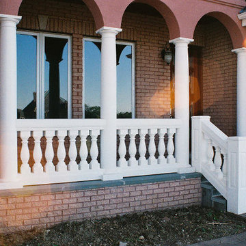 Tuscan Porch Columns and Balustrades