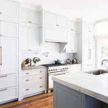 2018 - kitchen gold handle
