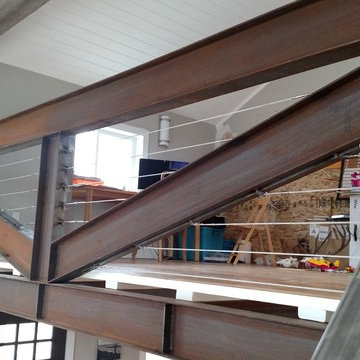 Loft Staircase Cable Rail & Cable Filler Railing