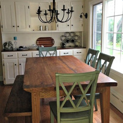 Farm Table and Bench - Dining Tables