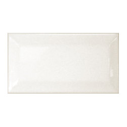 Beveled White Subway Tile 3x6 - Tile