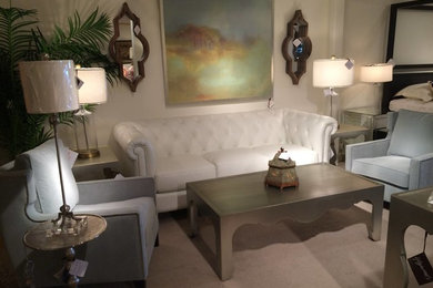 Living room - traditional living room idea in Other