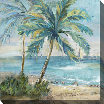 Coastal Palm 1 Outdoor Art 24X24