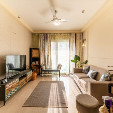 Mayank & Deepanshi's Home Interior In Vaswani Exquisite by Asense Interior