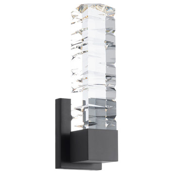 Modern Forms WS-58115 Juliet 15" Tall LED Wall Sconce - Black