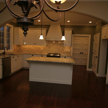 Painted White Kitchens