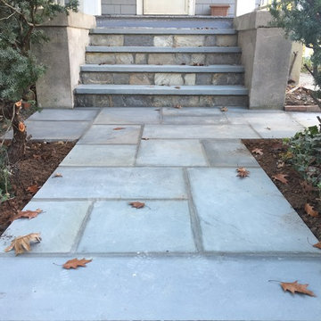 Thermal Cut Flagstone Walkway in Washington DC, Tenleytown NW