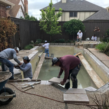 Travertine Coping
