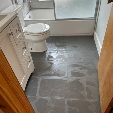Bathroom Floor Upgrade