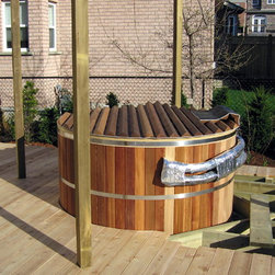 Assembling as Cedar Hot Tub - Hot Tubs