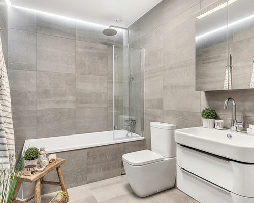 Modern Bathroom  Design Ideas  Remodels Photos with 