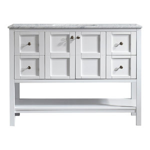 Gela Single Vanity Transitional Bathroom Vanities And Sink Consoles By Vinnova