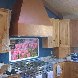 Custom Tulip Mural - Tile Murals