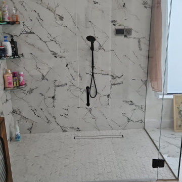 Front View Master Shower
