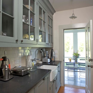 75 Beautiful Galley Kitchen With Soapstone Countertops Pictures