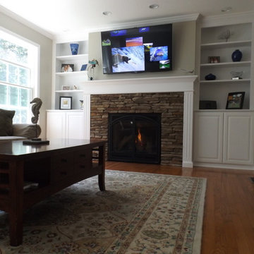 Living Room Remodel - Westfield, MA
