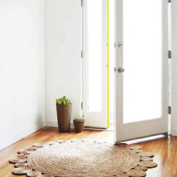 Flower Weave Daisy Rug | Armadillo & Co - Kids Rugs