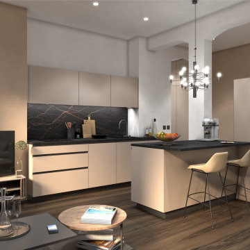 Rénovation d'un appartement dans une résidence des années 30