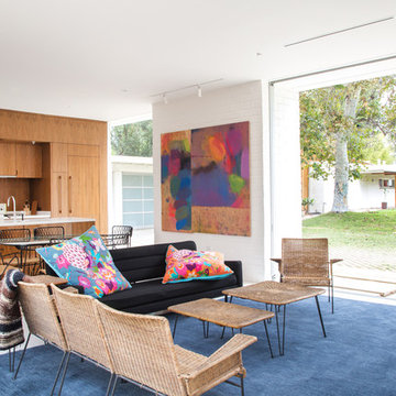 Hollywood Hills, New Construction: Mid-Century Modern