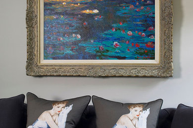 バークシャーにあるトランジショナルスタイルのおしゃれな住まいの写真