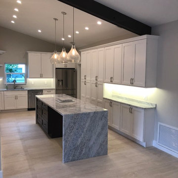 Transitional Kitchen & Bathroom