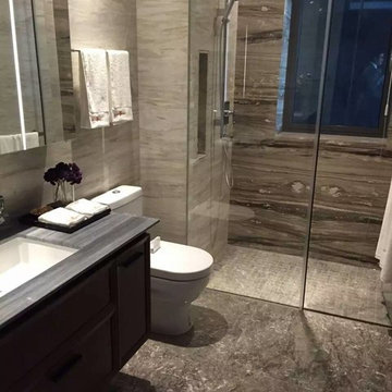 Palissandro Nuvolate Marble Bathroom