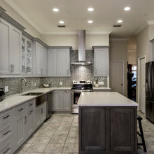 Kitchen cabinet look