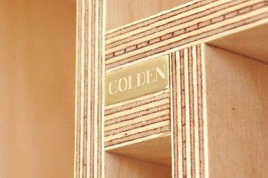 Golden shelf