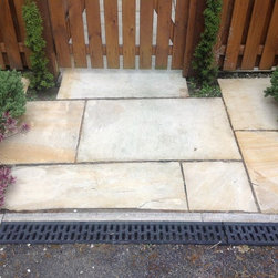 Path AFTER cleaning with  Lithofin MN Outdoor Cleaner - Flooring