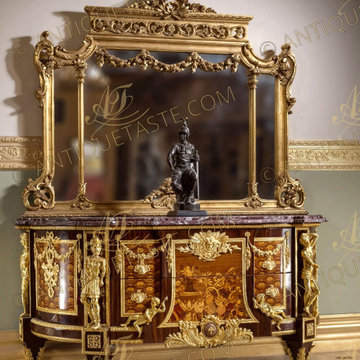Jean-Henri Riesener Louis XVI style ormolu-mounted Royal Commode