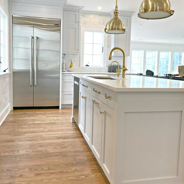 Millburn, NJ Kitchen with Custom Range Hood