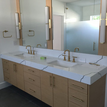 Contemporary Master Bath West Palm Beach