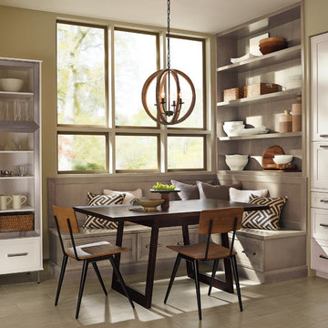 Kitchen Craft Cabinetry: Casual Open Kitchen