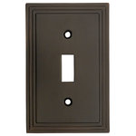 Cosmas - Cosmas 25053-ORB Oil Rubbed Bronze Single Toggle Switchplate Cover - Finish: Oil Rubbed Bronze