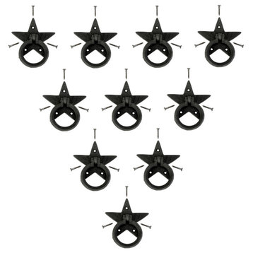 Cabinet Drawer Ring Pull Southern Star Design Pack of 10