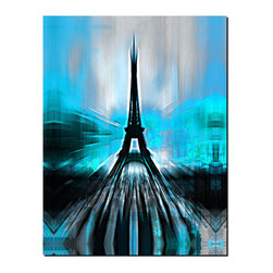 Ready2HangArt - "Paris Abstract" Canvas Wall Art - Prints And Posters