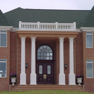 Fluted Porch Columns