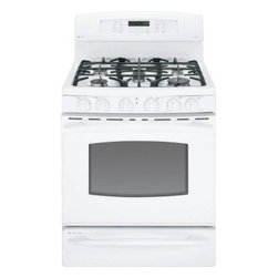 GE - GE Range. Profile 5.4 cu. ft. Dual Fuel Range with Self-Cleaning Convection Oven - Gas Ranges And Electric Ranges