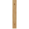 Traditional Shelf Bracket, Red Oak, 2 1/2"W x 17 3/4"D x 17 1/4"H