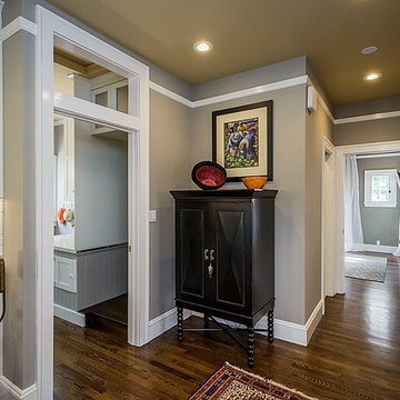 The Opened Hallway Facing the Back Bedroom