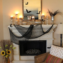 halloween mantle
