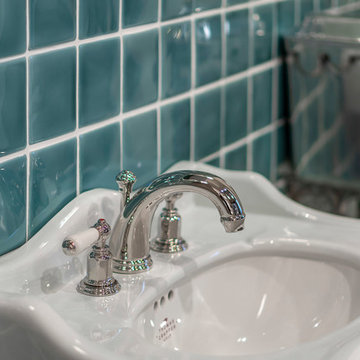 Badezimmer nostalgisch