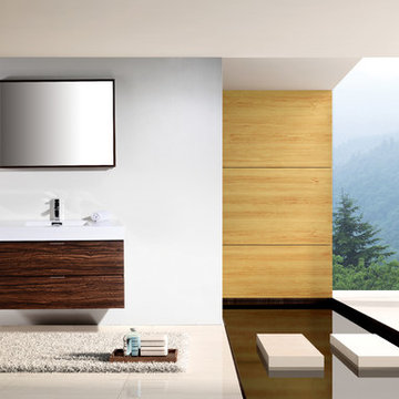 Bliss Wall Mount Modern Bathroom Vanity