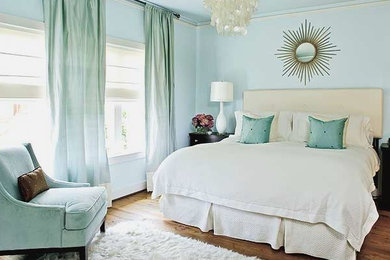 Example of a trendy bedroom design in San Francisco