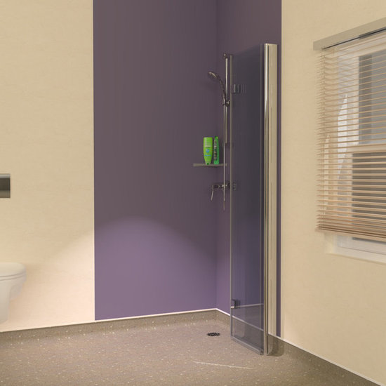 Unishower - Space Saving Wet Room Ideas - Shower Doors